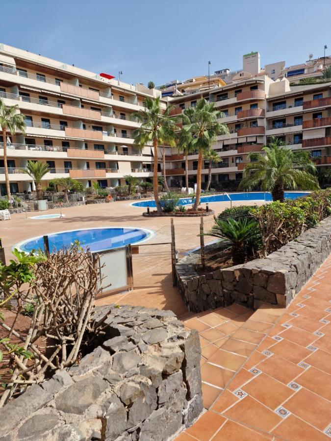 Large Terrace With Views On The Cliffs At Balcon De Los Gigantes Puerto de Santiago  Exterior foto