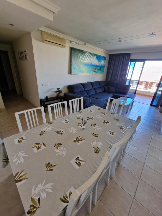 Large Terrace With Views On The Cliffs At Balcon De Los Gigantes Puerto de Santiago  Exterior foto