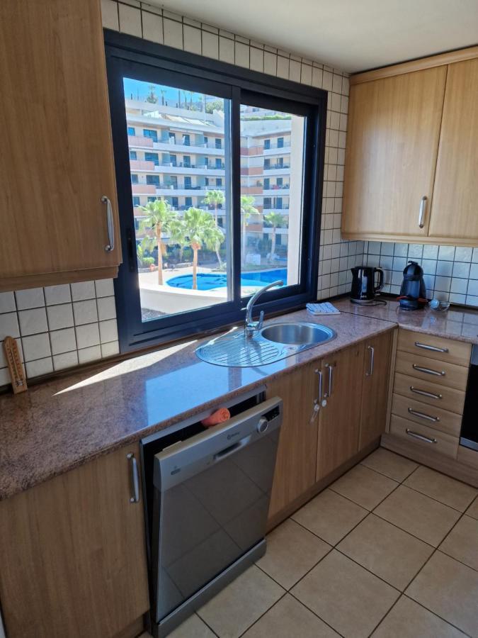Large Terrace With Views On The Cliffs At Balcon De Los Gigantes Puerto de Santiago  Exterior foto